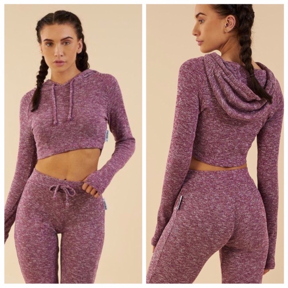 Gymshark Slounge Cropped Hoodie